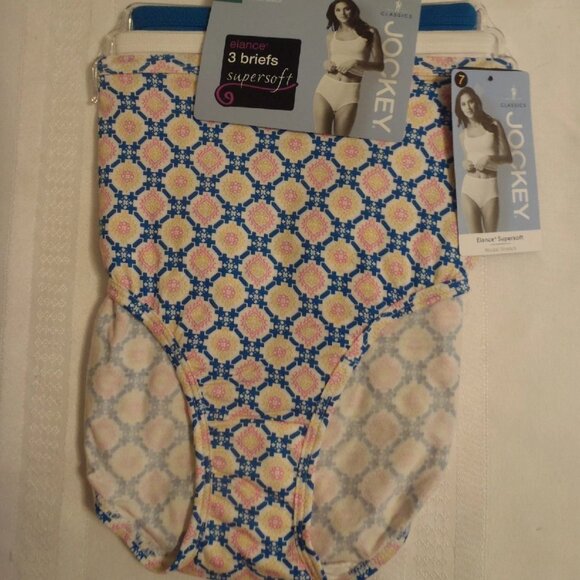 JOCKEY Size 7 Classic Fit Modal Stretch Brief Panty 3-Pack NWT - Picture 3 of 4